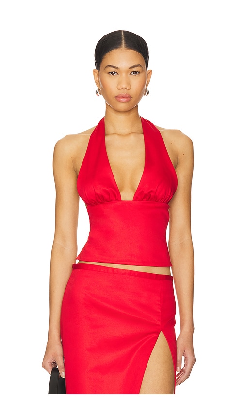 April Top in Red. - size L (also in M, S) - BUCI - Modalova