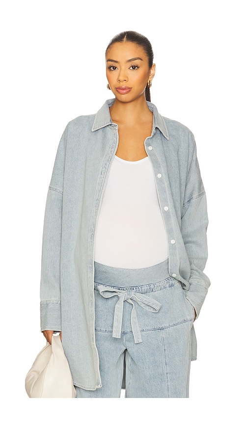 BUMPSUIT Denim Oversized Shirt Dress