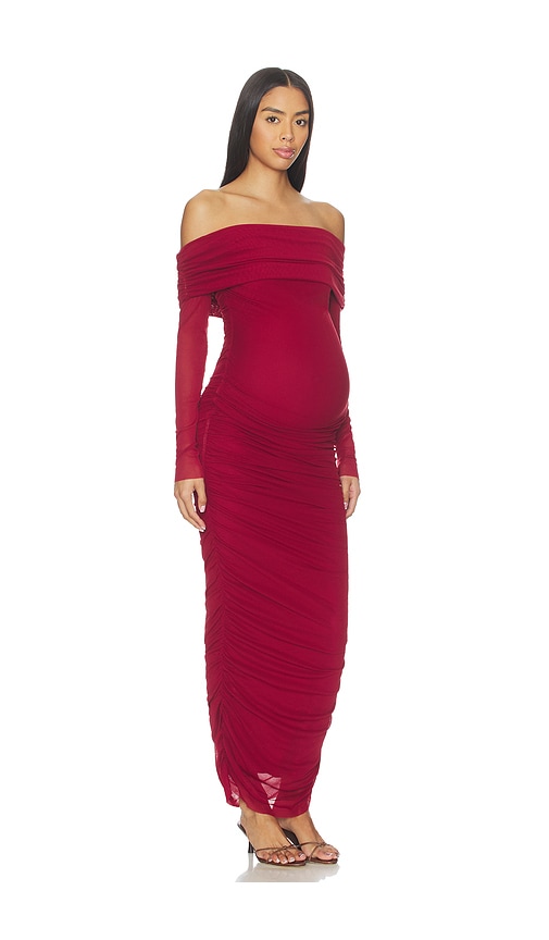 BUMPSUIT ROBE MI-LONGUE en Red. Taille S. Also en XS, L, XL.