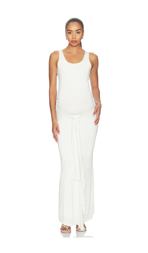 BUMPSUIT ROBE MAXI en Ivory. Taille XS. Also en S, M, L, XL.