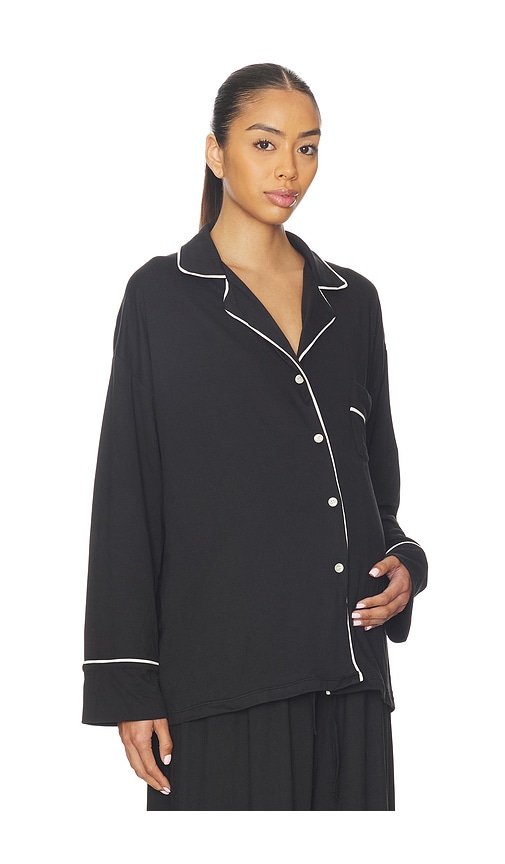 Bumpsuit The Cloud Sleep Long Sleeve Top In Black