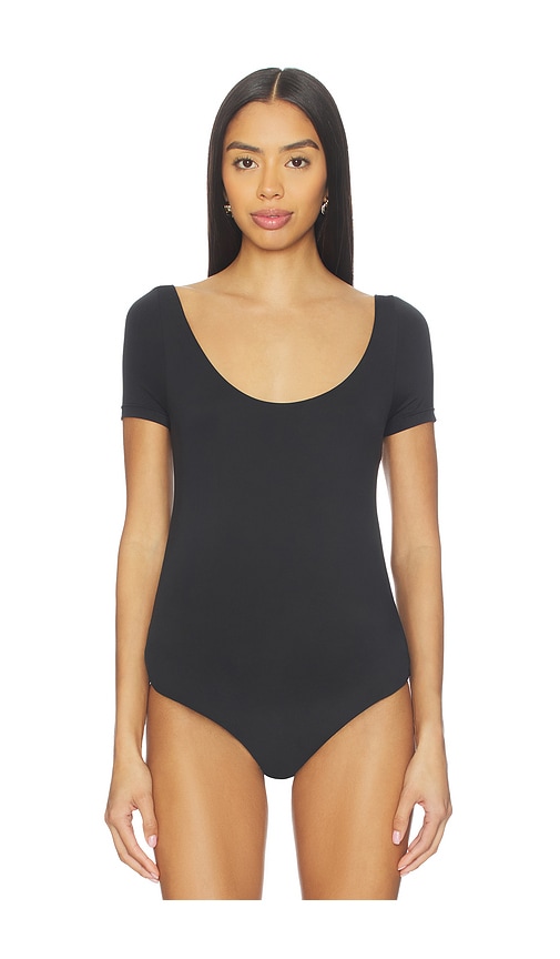 Bumpsuit The Celine Airbrush Bodysuit In Black