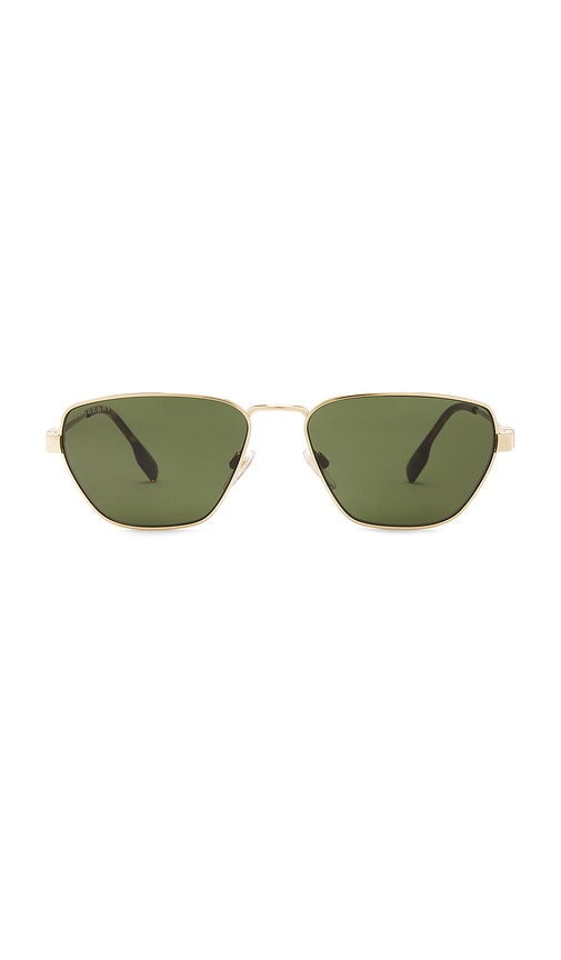 Burberry Square Sunglasses in Light Gold56