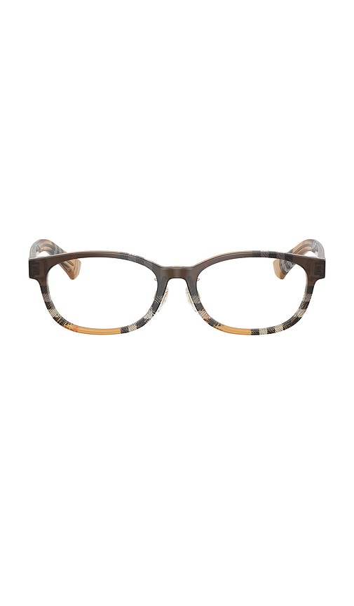 Burberry Rectangular Eyeglasses in Black