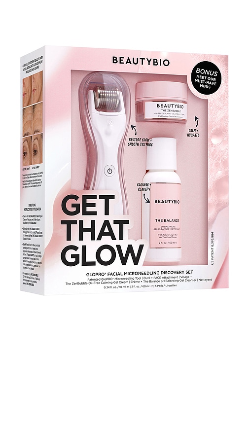 Glopro Get That Glow Facial Microneedling Discovery Set