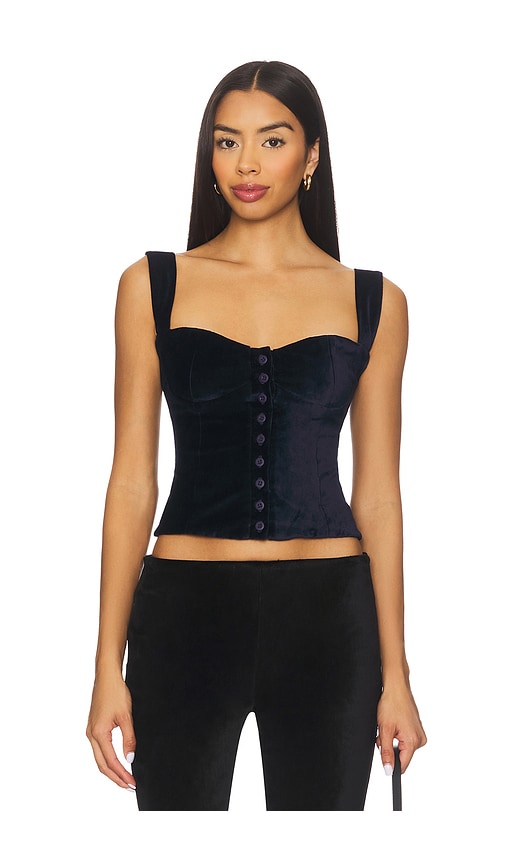 Bella Venice The Julie Corset In Blue
