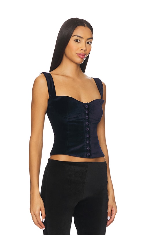 Bella Venice The Julie Corset In Blue