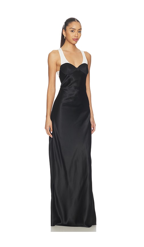  Bevza Maxikleid Seashell In Black. Größe S. Also In Xs, M, L. 