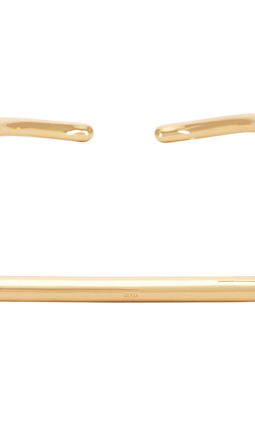  Bevza Halskette In Metallic Gold. 