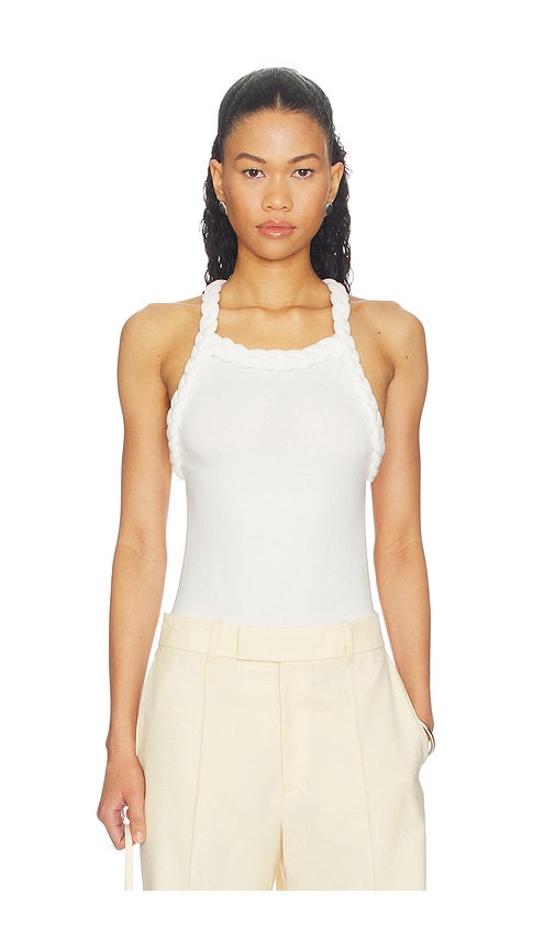 Bevza Tisto Bodysuit in White. Size L. Also in M.