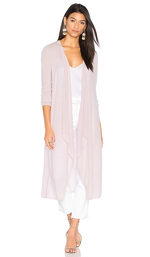 rose duster cardigan