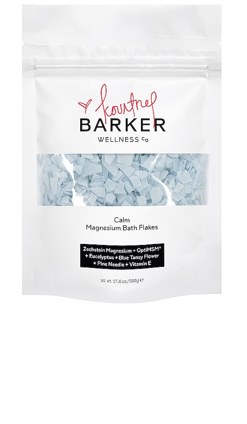 Barker Wellness Co Kourtney x Barker Calm Magnesium Bath Flakes in Beauty: NA.