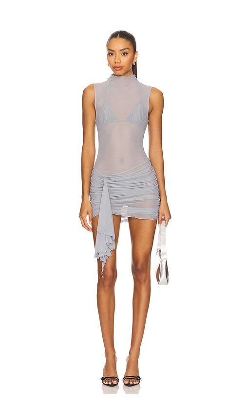 x REVOLVE Sadie Dress in Grey. - size S (also in L, M)