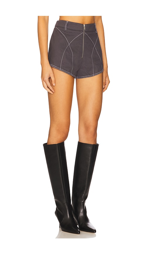 By.dyln Brixton Short In Gray