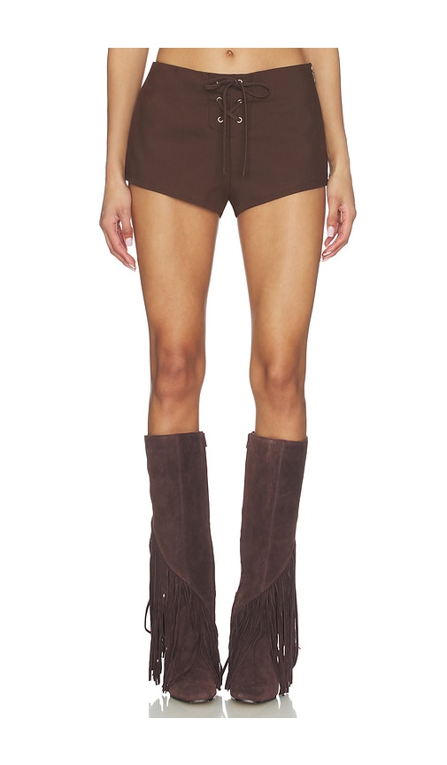 BYDYLN Mila Micro Short en Chocolate Taille L Also en XS S M XL 129 €