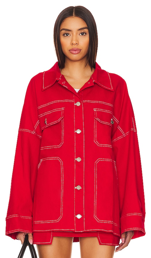 Shop By.dyln X Revolve Cooper Jacket In Red
