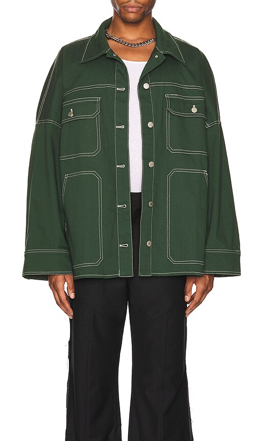 BY.DYLN Cooper Jacket in Green REVOLVE