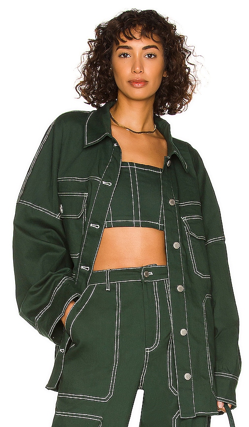 BY.DYLN Cooper Jacket in Green