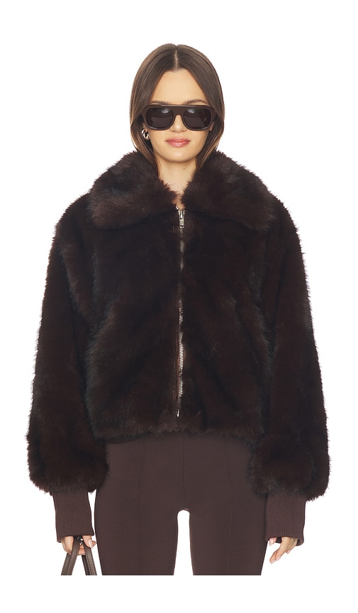 Reese Faux Fur Bomber Jacket