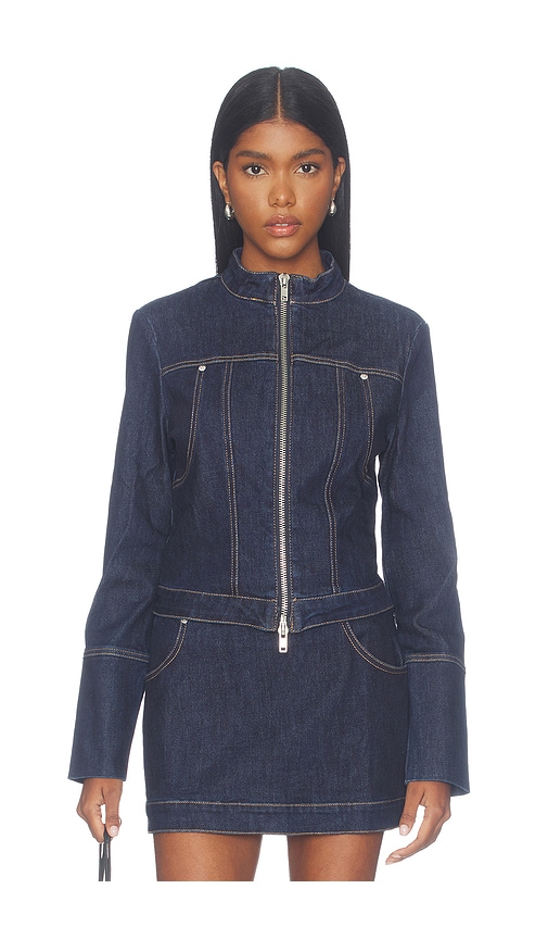 Travis Jacket by BY DYLN in Indigo