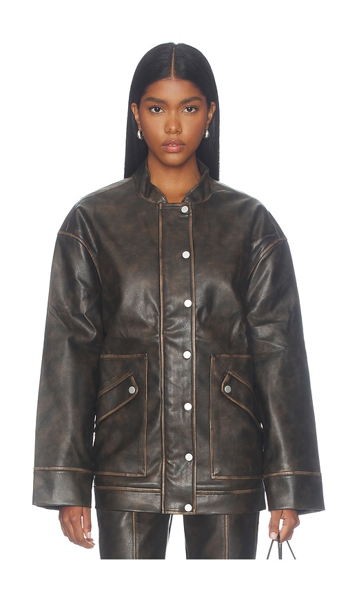 Allister Jacket by BY DYLN in Acid Wash