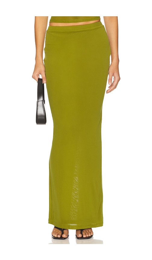Maddox Skirt in Green. - size XS (also in L, M, S)