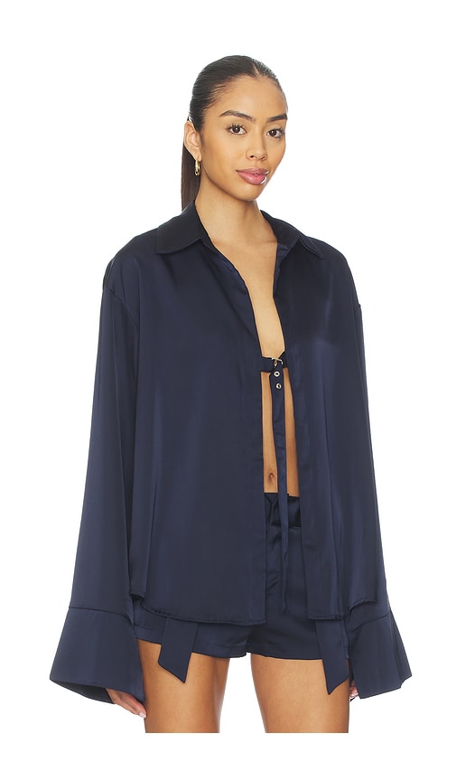 By.dyln X Revolve Andi Shirt In Blue