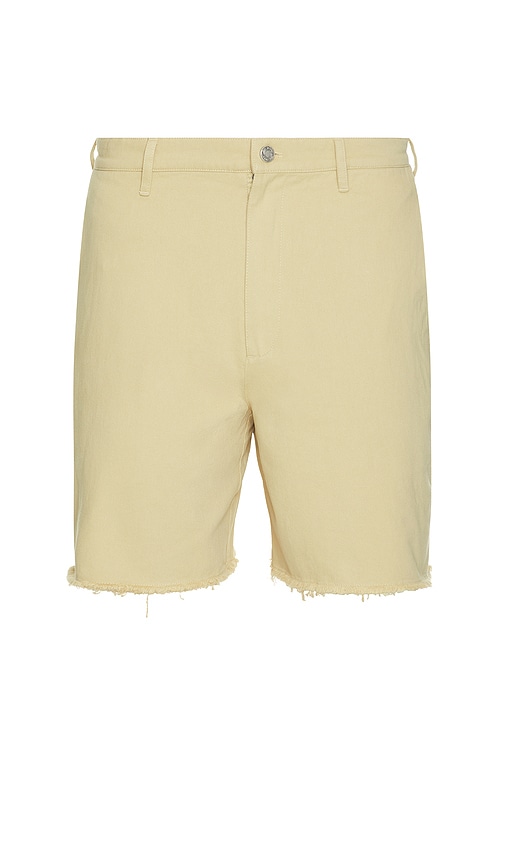 Twill Skate Shorts in Beige. - size 32 (also in 29, 30, 31)