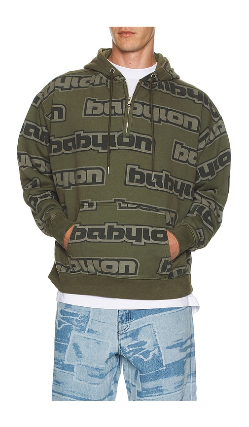  Babylon Hoodie In Olive. Größe S. Also In M, L. 