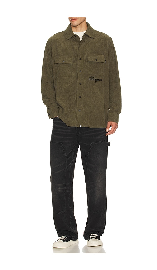  Babylon Hemd In Olive. Größe S. Also In M, L, Xl/1x. 