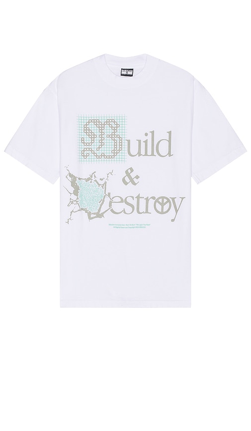 Shop Babylon Build & Destroy T-shirt In 白色