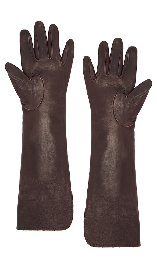 By Malene Birger Gemi Gloves In Brown