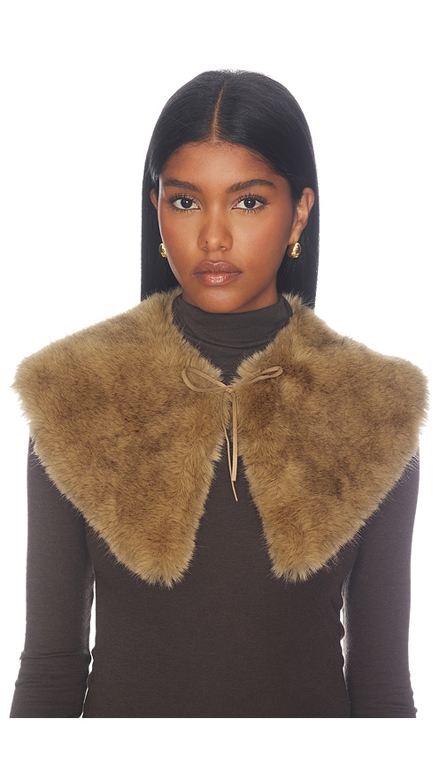 By Malene Birger Cowilla Scarf in Tan.