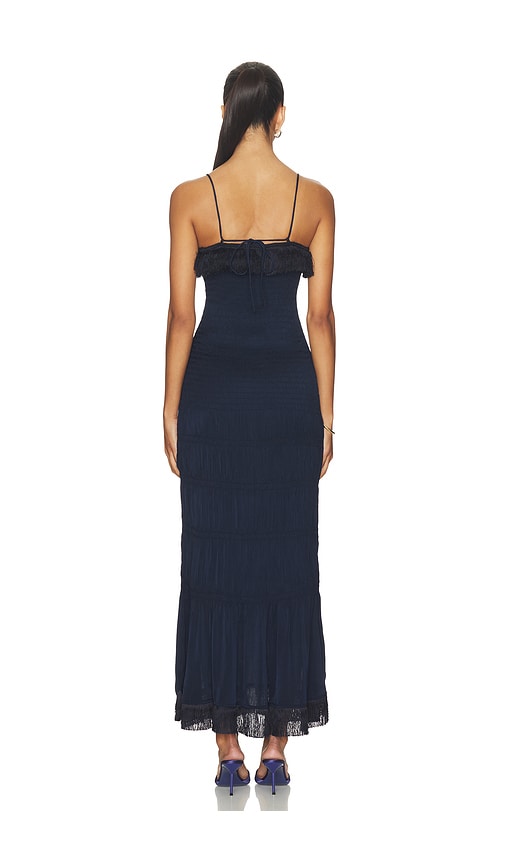  By Malene Birger Kleid Nova In Navy. Größe 38. Also In 40. 