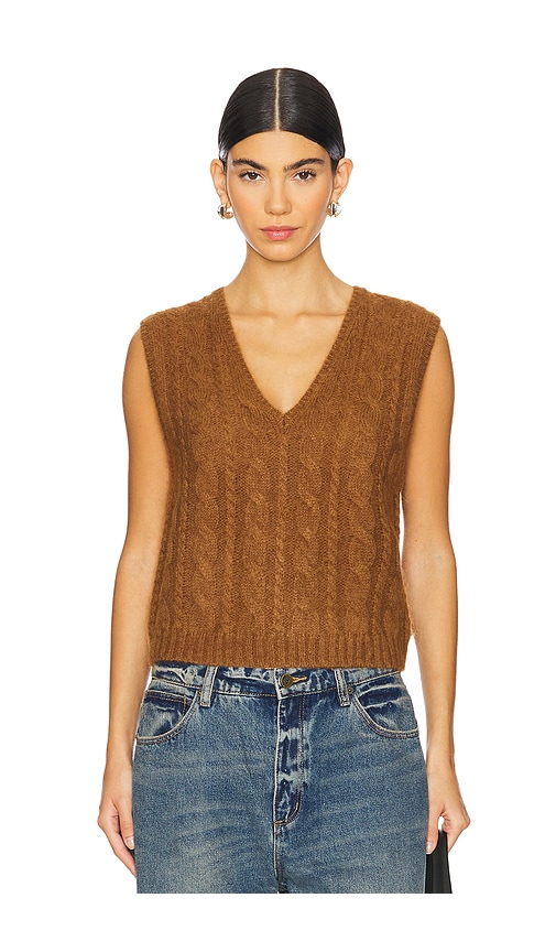 By Malene Birger Simea Vest In Brown