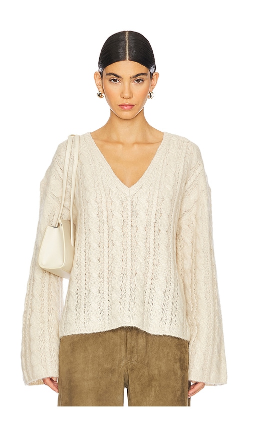 Shop By Malene Birger Cimone Sweater In Tan