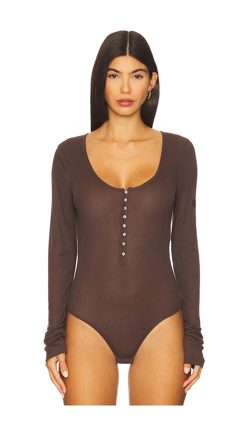 By Malene Birger Majka Bodysuit In Brown