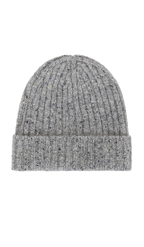  By Parra Reversed Flag Beanie In Grey. 