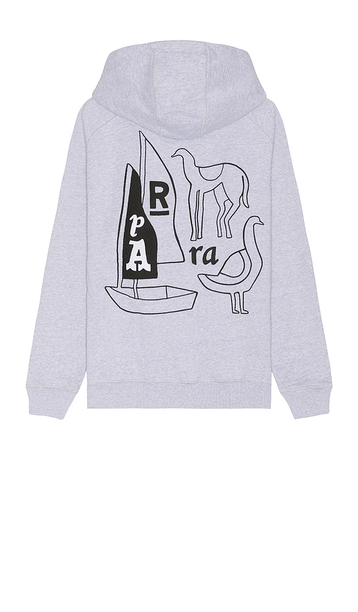 Shop By Parra Riddle Hooded Sweatshirt In Éº»ç�°è‰²