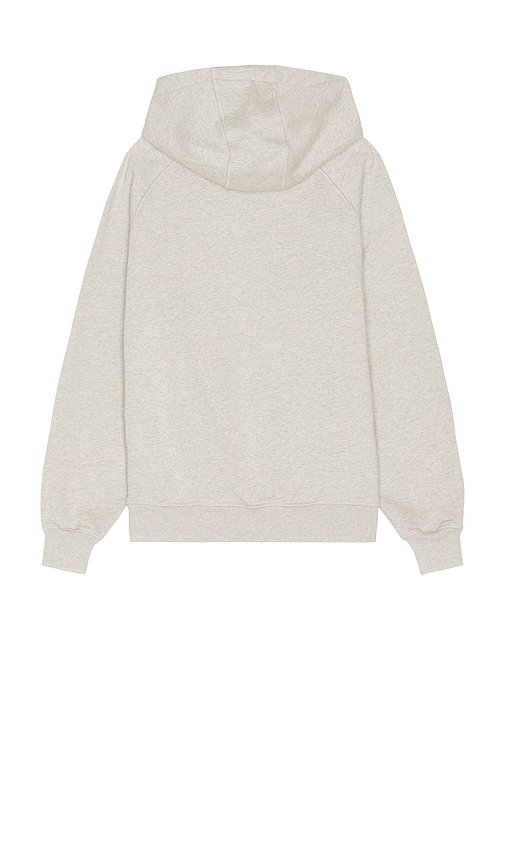 Shop By Parra Blob Logo Hooded Sweatshirt In Light Grey