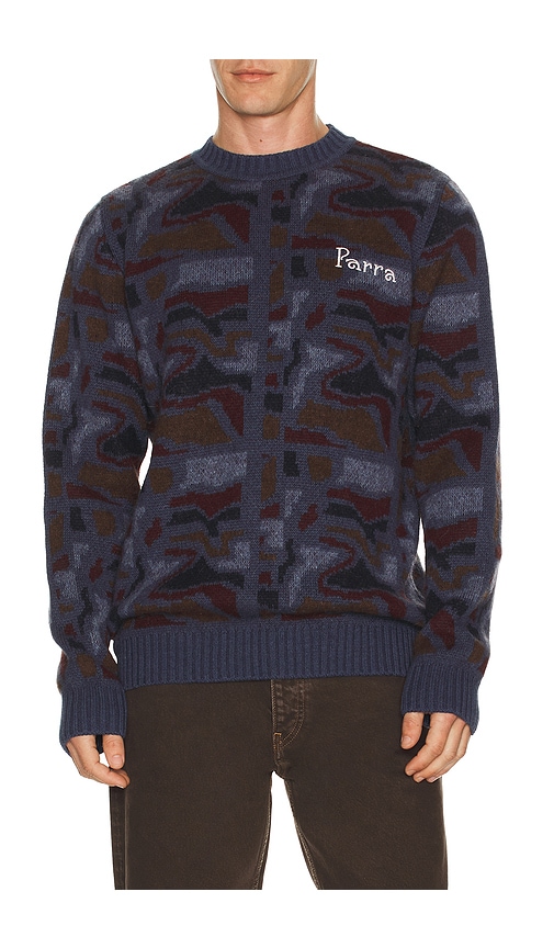 By Parra Repeat FTP Booster Knitted Pullover
