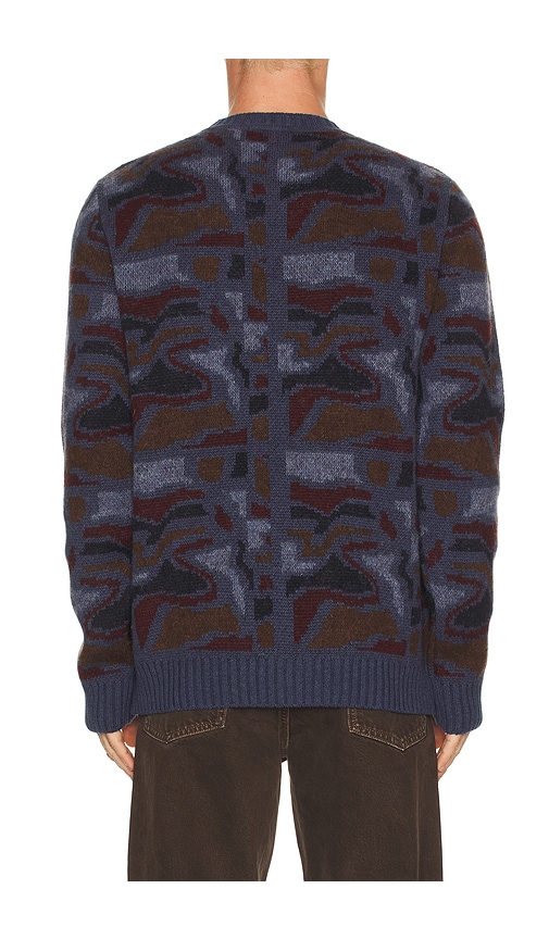 By Parra Repeat Ftp Booster Knitted Pullover In Blue
