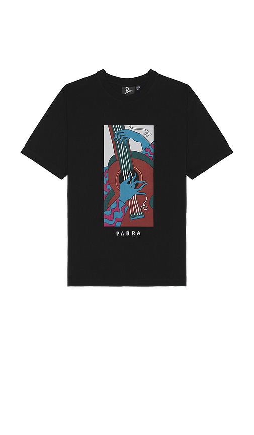 Shop By Parra Cheap Strings T-shirt In Black