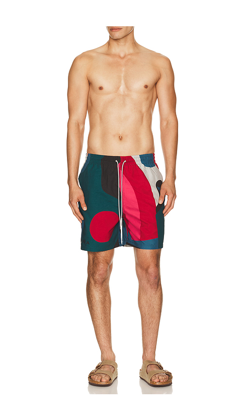  By Parra Badeshorts In Green,blue. Größe S. Also In M, Xl/1x, Xxl/2x. 
