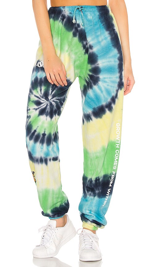 growth tie dye sweatpants
