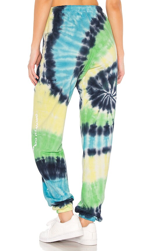 growth tie dye sweatpants
