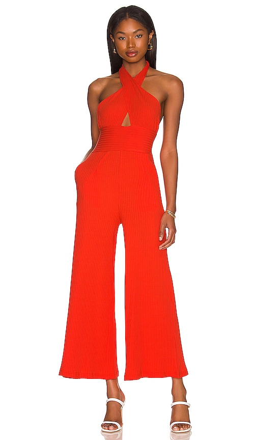 Callahan Mimi Jumpsuit In Red