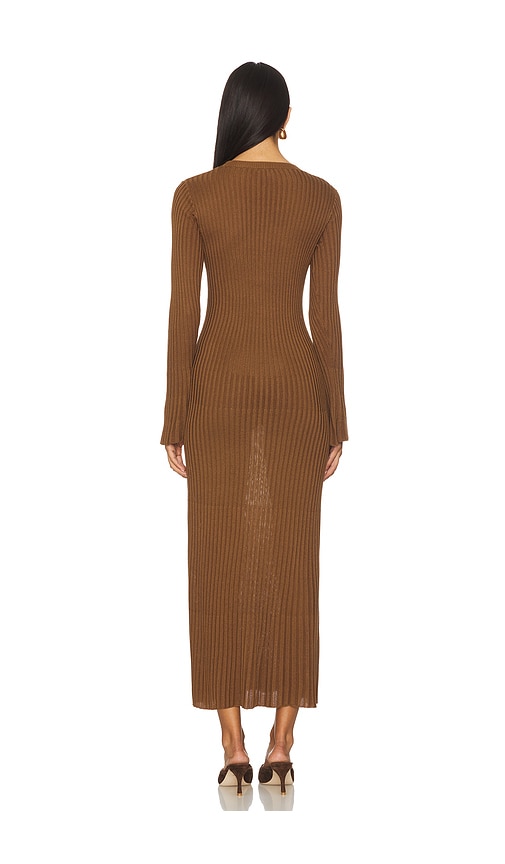  Callahan Midi-kleid Mason In Brown. Größe M. Also In L, Xl, Xxl. 