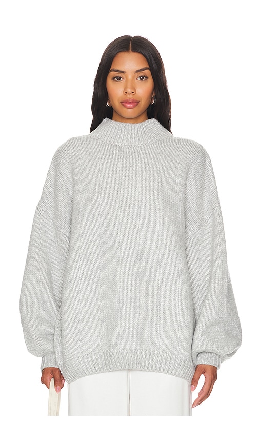 Callahan Bellamy Knit Pullover in Heather Grey