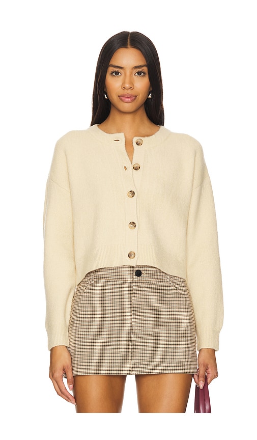 Shop Callahan Fiona Cardigan In Cream